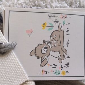 Disney Barefoot Dreams Stroller Blanket Bambi